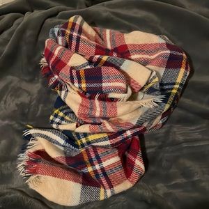Plaid Blanket Scarf